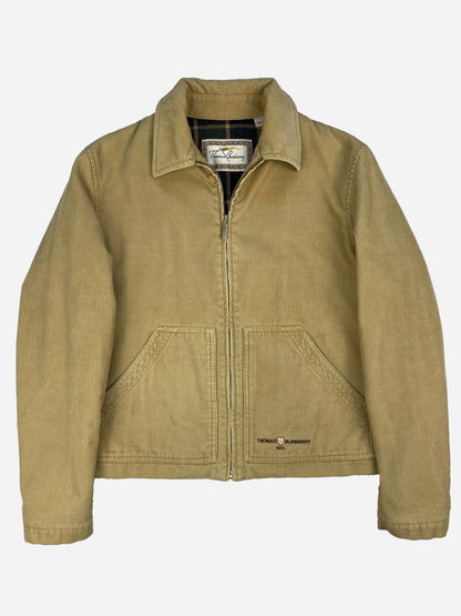 THOMAS BURBERRY CORDUROY HARRINGTON JACKET. (M) - SEVENUES.