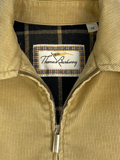 THOMAS BURBERRY CORDUROY HARRINGTON JACKET. (M) - SEVENUES.