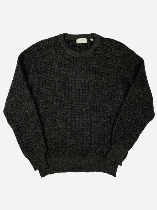 VALENTINO UOMO 90's MOHAIR KNIT JUMPER. (M) - SEVENUES.