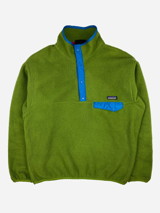 VINTAGE 1990's PATAGONIA T - SNAP FLEECE SWEATSHIRT. (L) - SEVENUES.