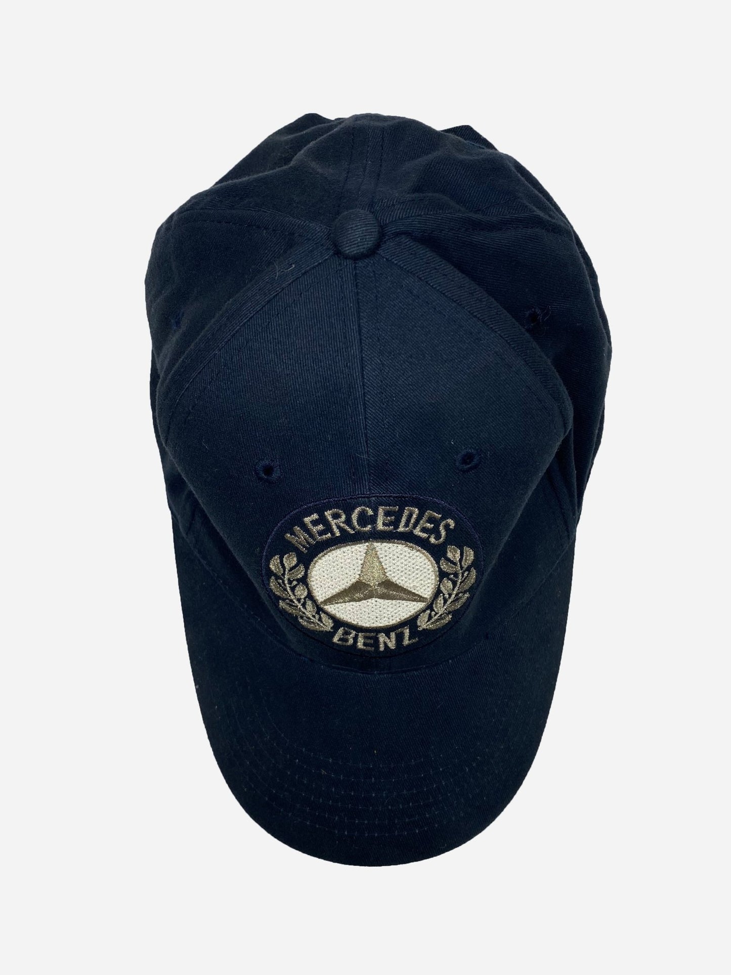 VINTAGE MERCEDES BENZ LOGO EMBROIDERY CAP. - SEVENUES.