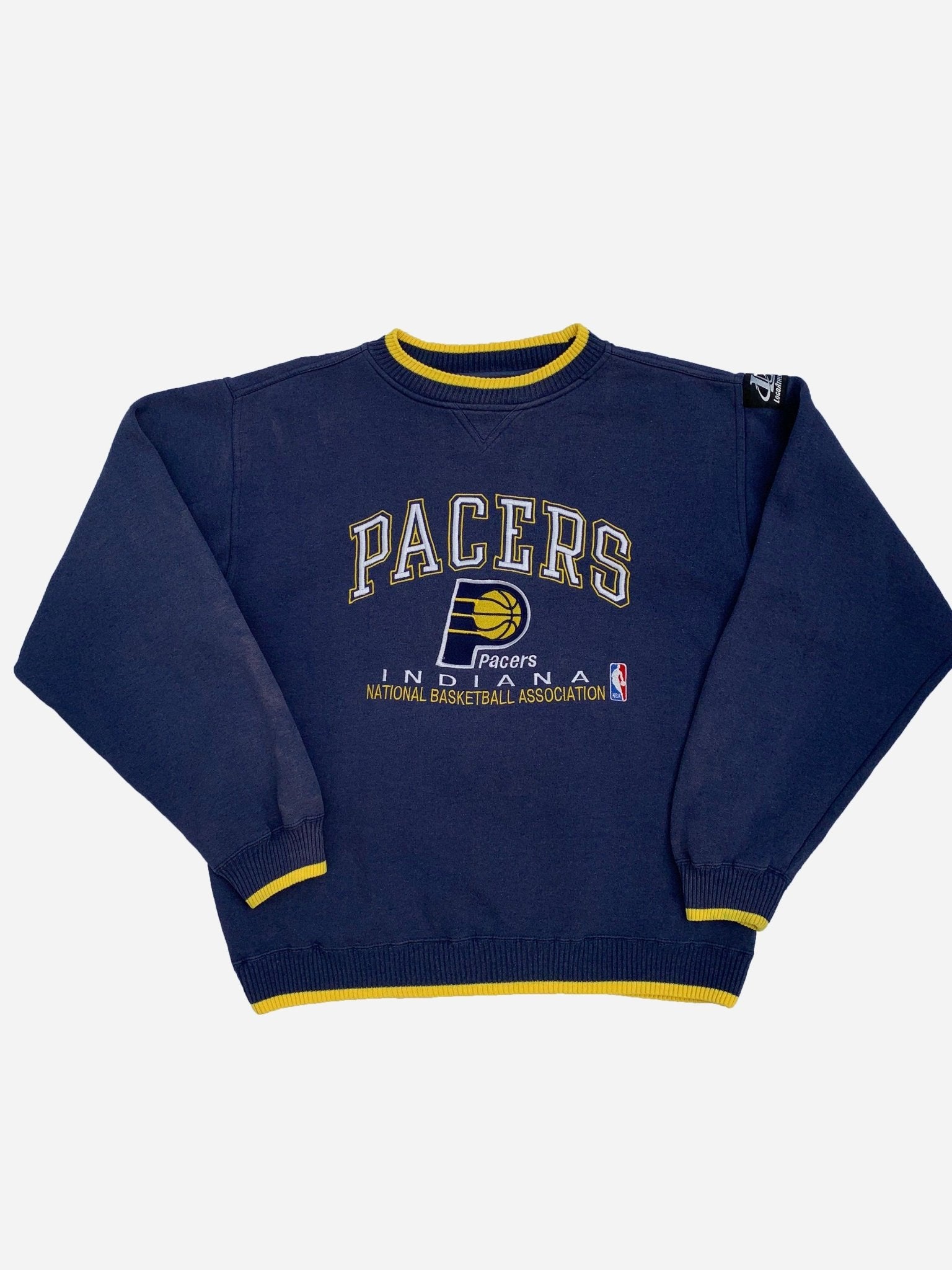 VINTAGE NBA 'INDIANA PACERS' CREWNECK SWEATSHIRT. (L) - SEVENUES.