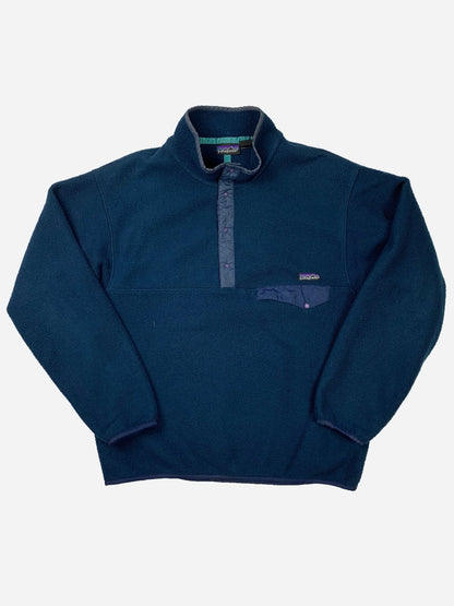 VINTAGE PATAGONIA T - SNAP FLEECE SWEATSHIRT. (XL) - SEVENUES.