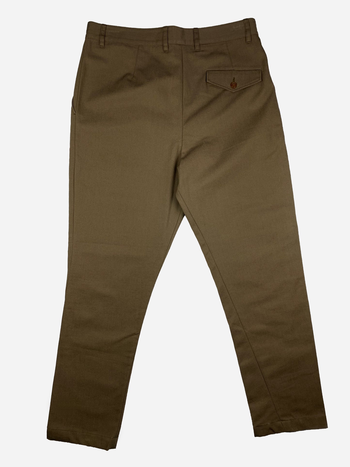 VIVIENNE WESTWOOD F/W 2013 RUNWAY TWISTED CHINO PANTS. (50 / M)