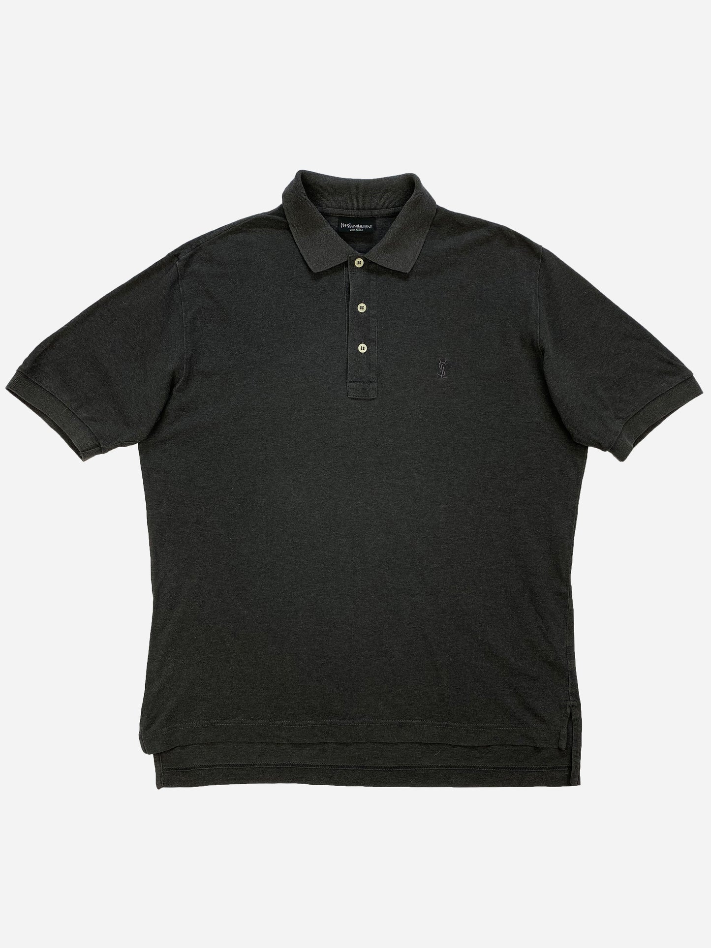 YVES SAINT LAURENT POUR HOMME POLO SHIRT. (XL)