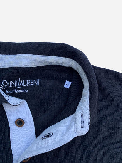 YVES SAINT LAURENT POUR HOMME POLOSHIRT. (L) - SEVENUES.