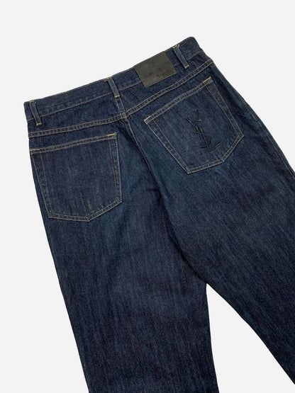 YVES SAINT LAURENT 'YSL' LOGO EMBROIDERY (30 32) –