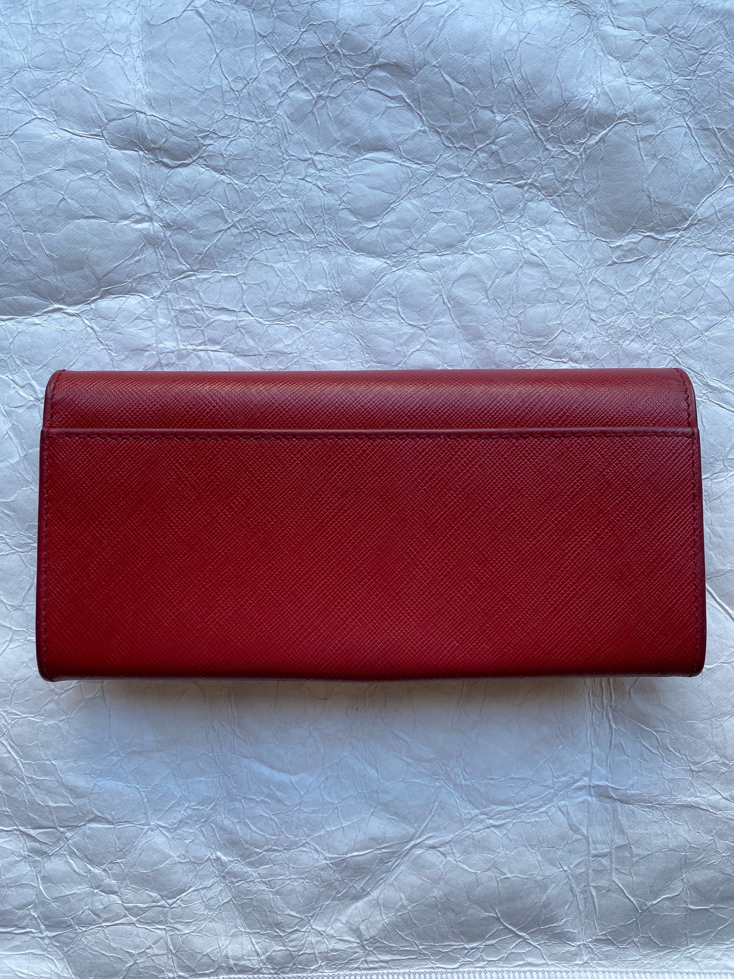 SALVATORE FERRAGAMO VARA BOW LEATHER WALLET.