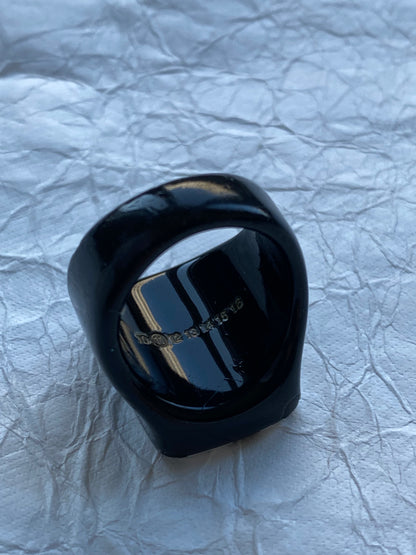 MAISON MARGIELA F/W 2016 BRASS SIGNET RING. (S)