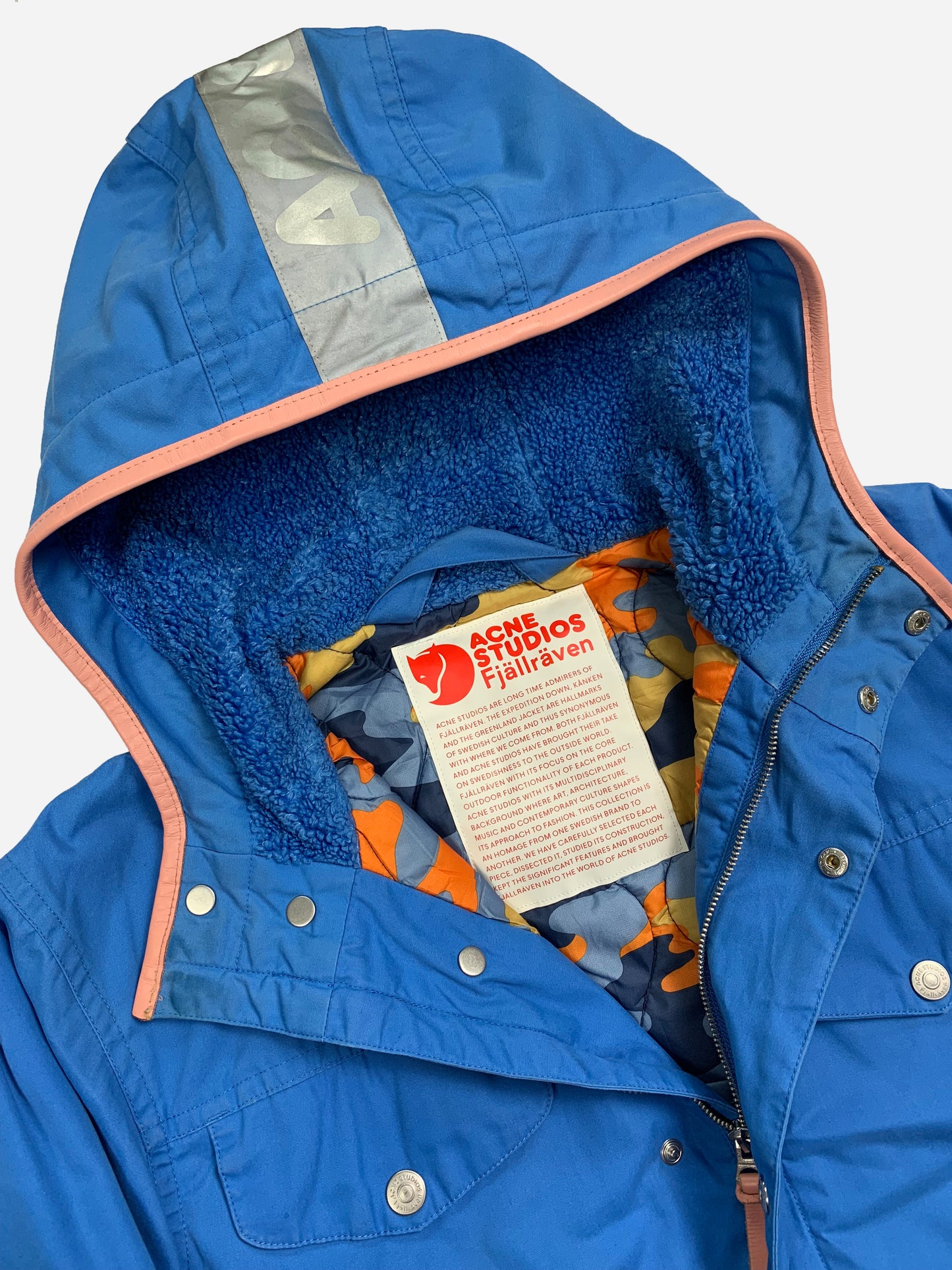 ACNE STUDIOS X FJÄLLRÄVEN PARKA JACKET. (XS)