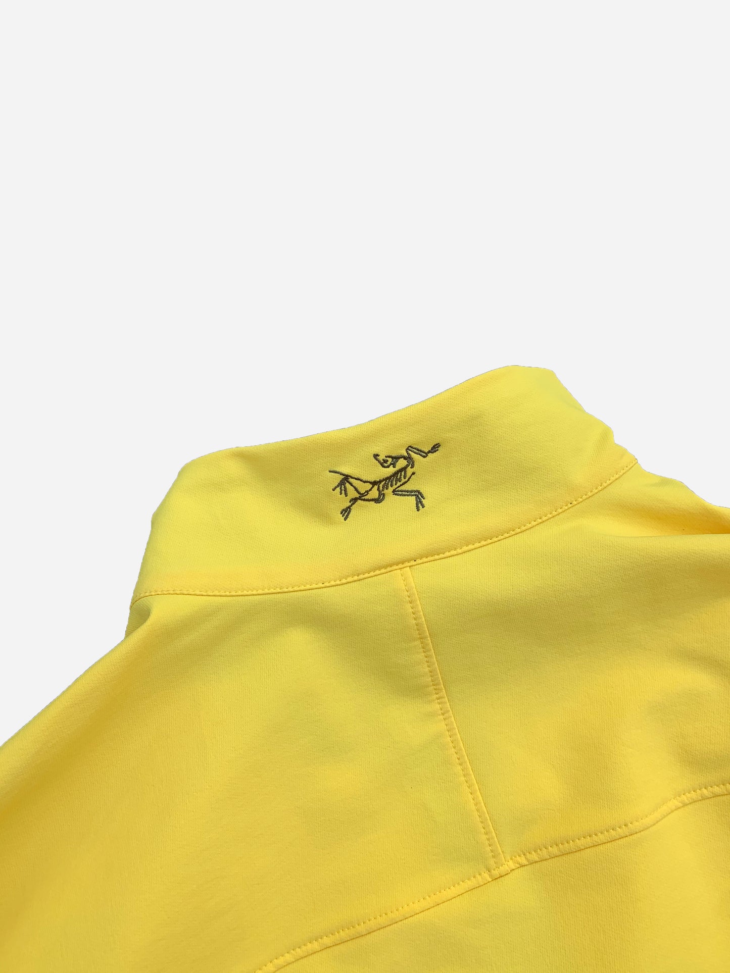 ARC'TERYX GAMMA LT SOFTSHELL JACKET YELLOW. (L)