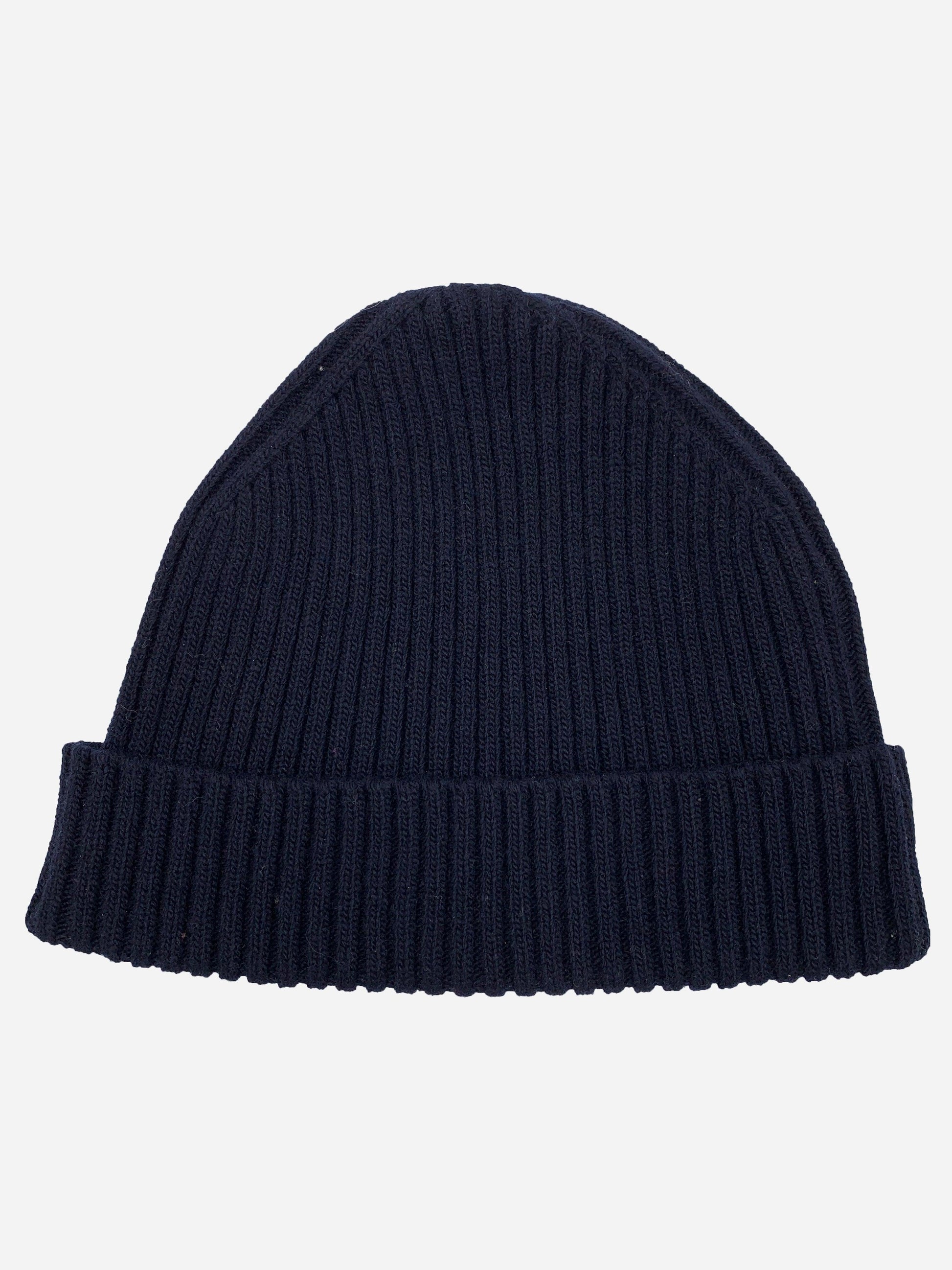 MARNI A/W 2020 "DISCTINCTIVE SPORTSWEAR" 100% WOOL BEANIE NAVY. - SEVENUES CLO.