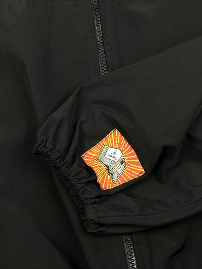 BORAMY VIGUIER 'VICTORIAN' NYLON BOMBER JACKET. (M)