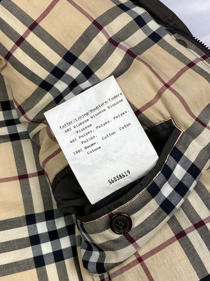 BURBERRY LONDON PUFFER DOWN JACKET WITH NOVACHECK LINING. (36 / S)