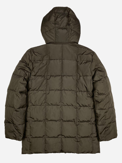 BURBERRY LONDON PUFFER DOWN JACKET WITH NOVACHECK LINING. (36 / S)