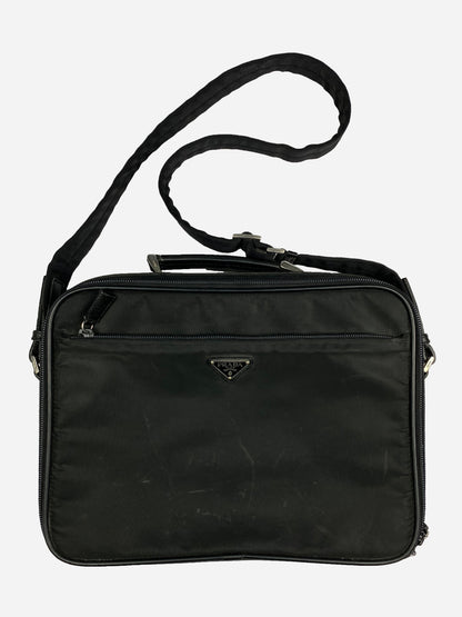 PRADA MILANO TESSUTO NYLON BUSINESS BRIEFCASE.