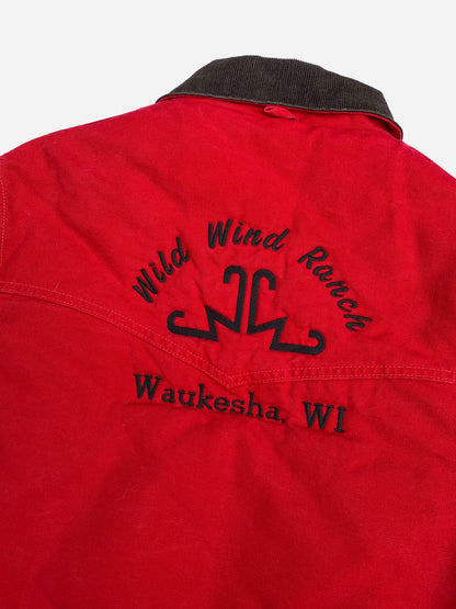 VINTAGE CARHARTT 'WILD WIND RANCH' SANTA FE JACKET. (M)