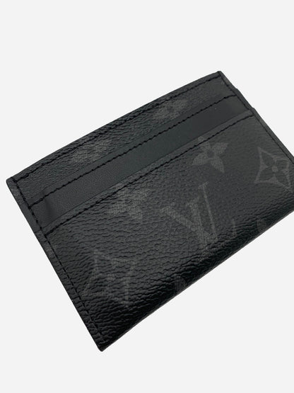 LOUIS VUITTON PORTE-CARTES DOUBLE MONOGRAM ECLIPSE CARDHOLDER.