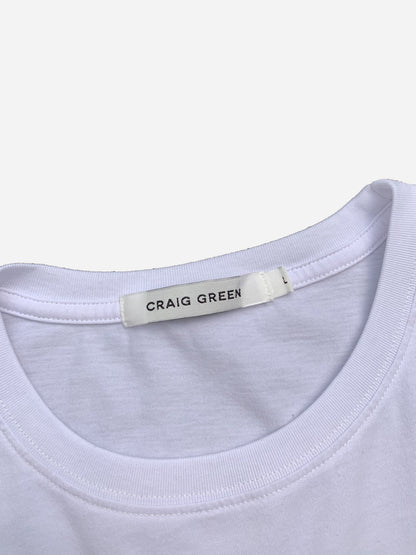 CRAIG GREEN GRAPHIC PRINT T-SHIRT. (L)