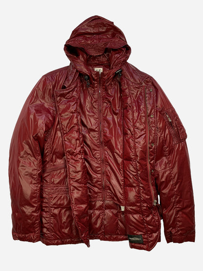 C.P. COMPANY A/W 2008 PIUMA D'OCA NYLON GOOSE DOWN COAT. (46 / S)