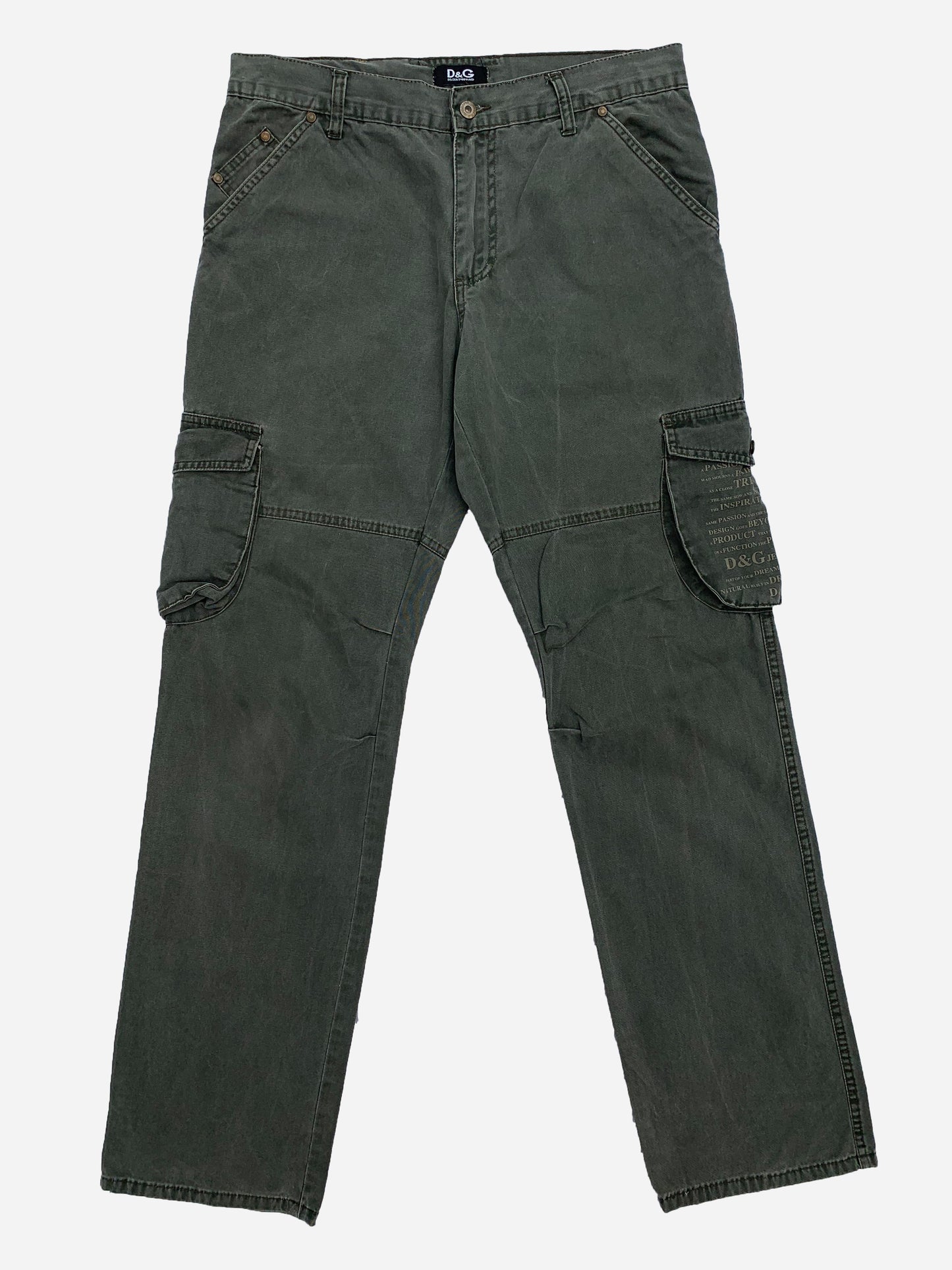 DOLCE & GABBANA 'OUTDOOR ADVENTURE' CARGO PANTS. (33)