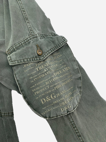 DOLCE & GABBANA 'OUTDOOR ADVENTURE' CARGO PANTS. (33)