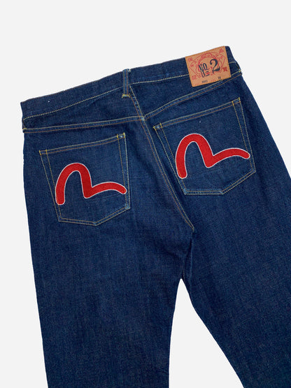 EVISU GENES No. 2 LOT. 0001 SEAGULL DENIM. (36)