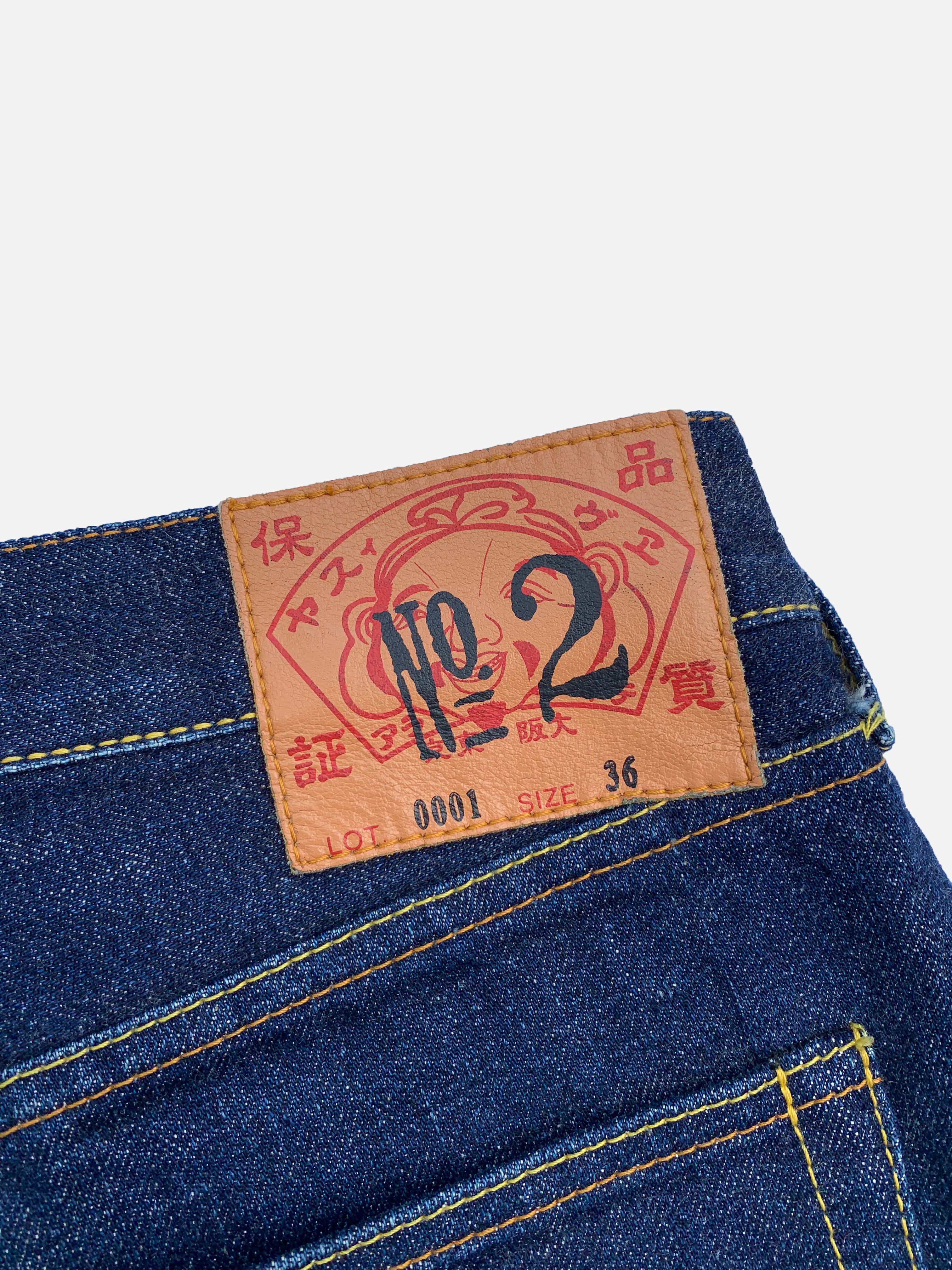 EVISU GENES No. 2 LOT. 0001 SEAGULL DENIM. (36) – SEVENUES.