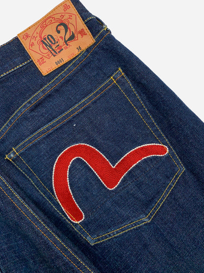 EVISU GENES No. 2 LOT. 0001 SEAGULL DENIM. (36)