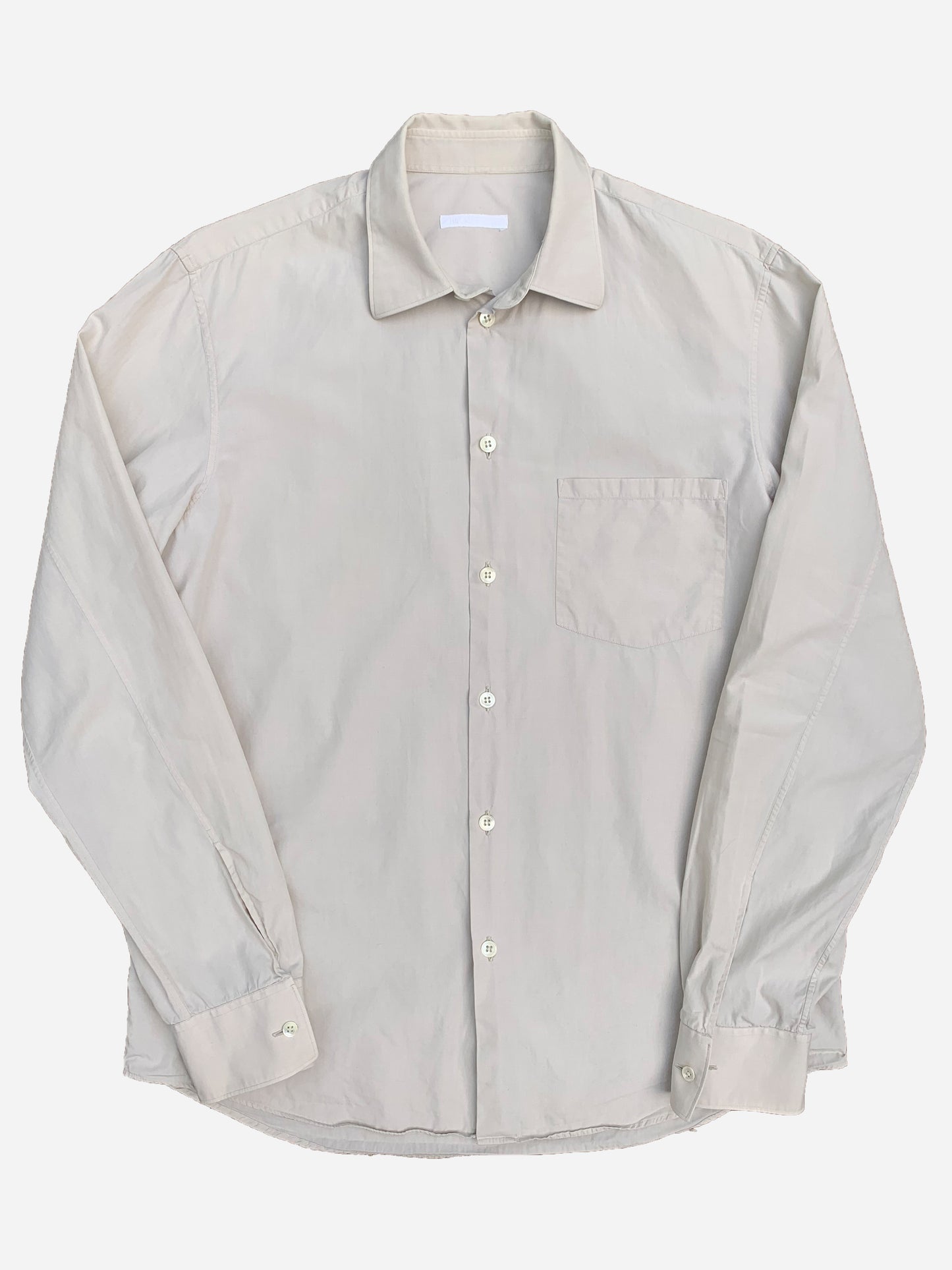 HELMUT LANG ARCHIVE BUTTON UP SHIRT. (42 / L)