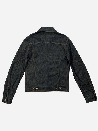 HELMUT LANG INDIGO TRUCKER DENIM JACKET. (44 / S)