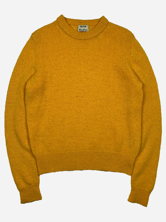 ACNE STUDIOS 'KAI' REVERSE KNITWEAR JUMPER. (M)