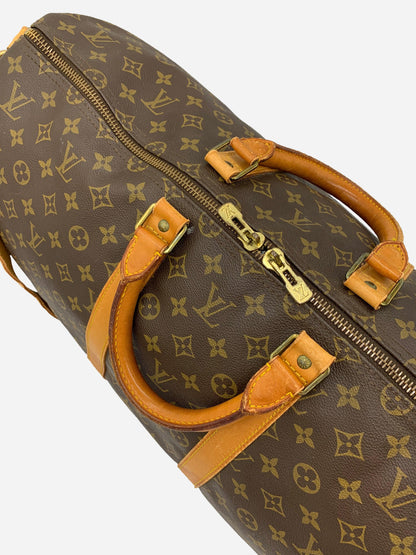 LOUIS VUITTON KEEPALL BANDOULIÈRE 55 WEEKENDER. - SEVENUES CLO.