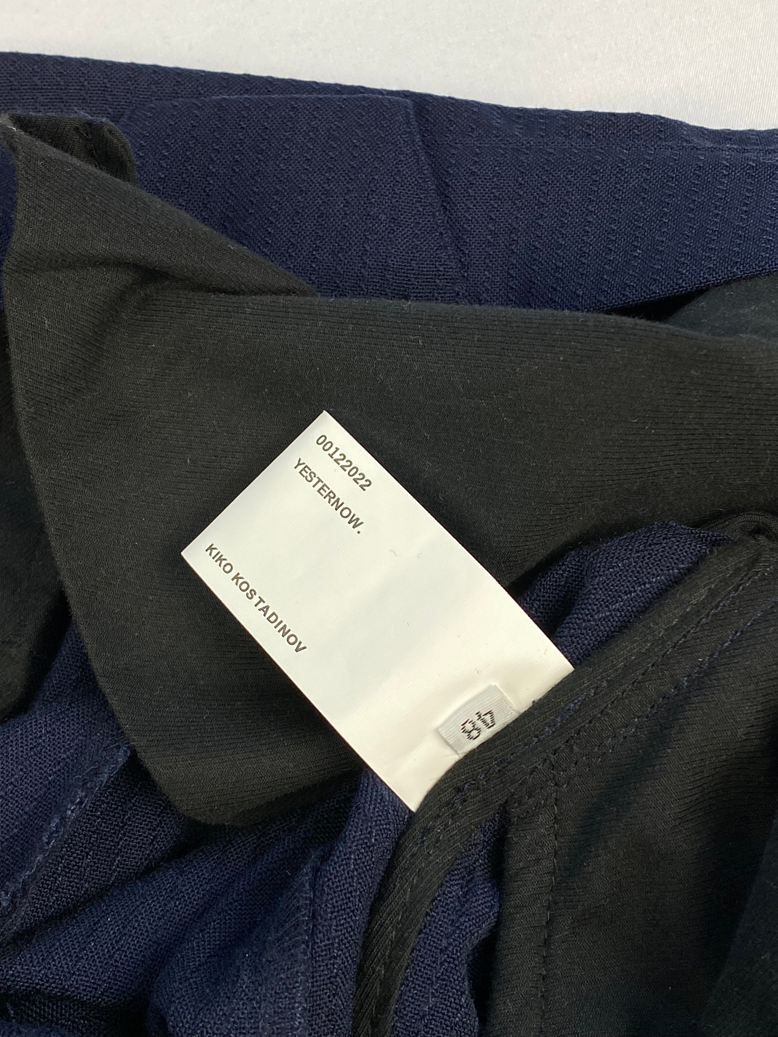 KIKO KOSTADINOV HAIDU HEM TROUSERS. (48 / M) – SEVENUES.