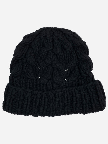 MAISON MARTIN MARGIELA A/W '11 KNITTED WOOL BEANIE.