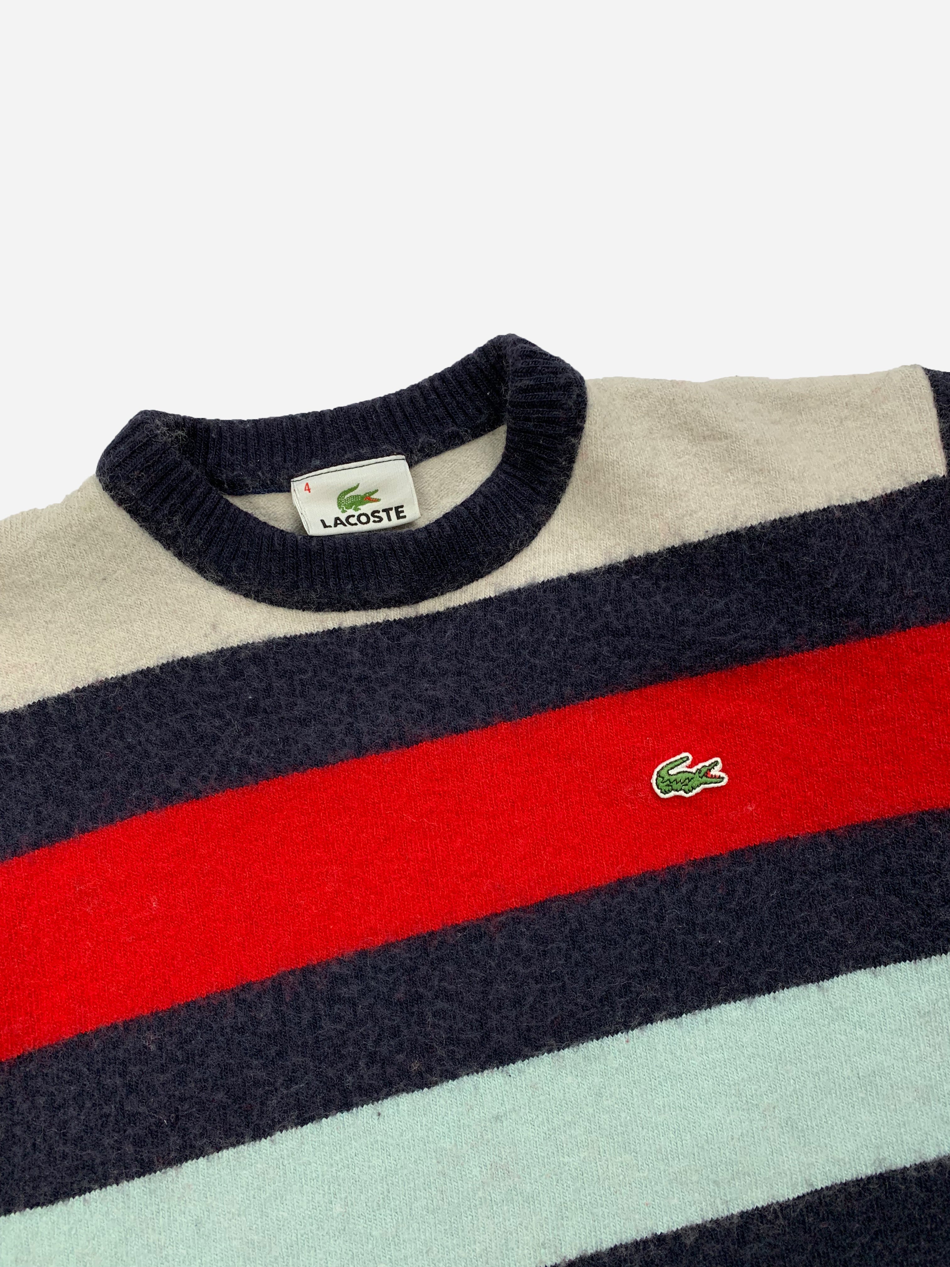 Lacoste hot sale multicolor sweater