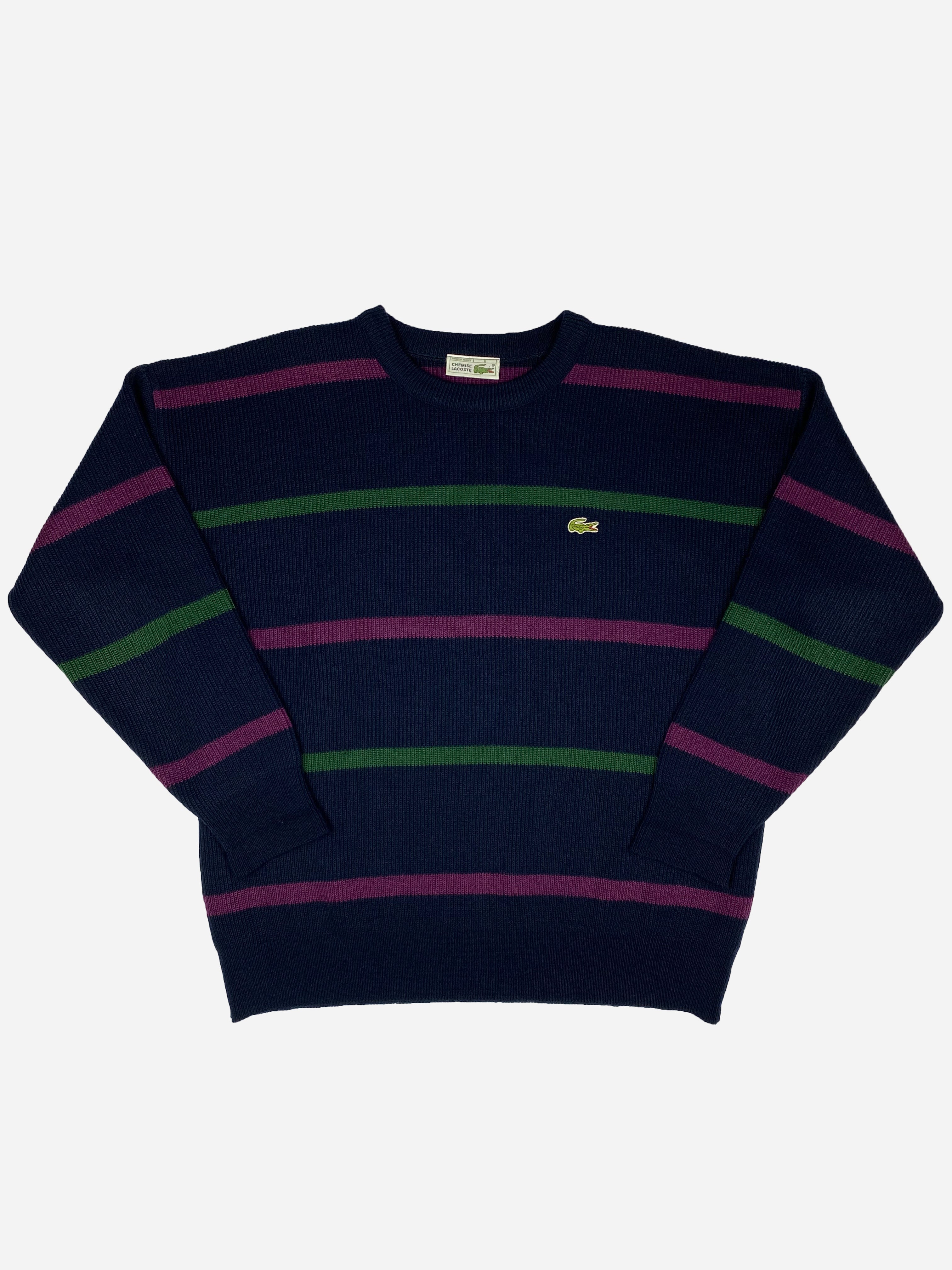 Lacoste deals striped jumper