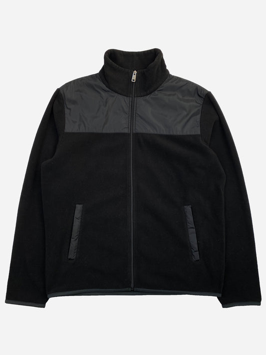 PRADA MILANO LINEA ROSSA F/W 2014 FLEECE & NYLON ZIP-UP JACKET. (XXXL)