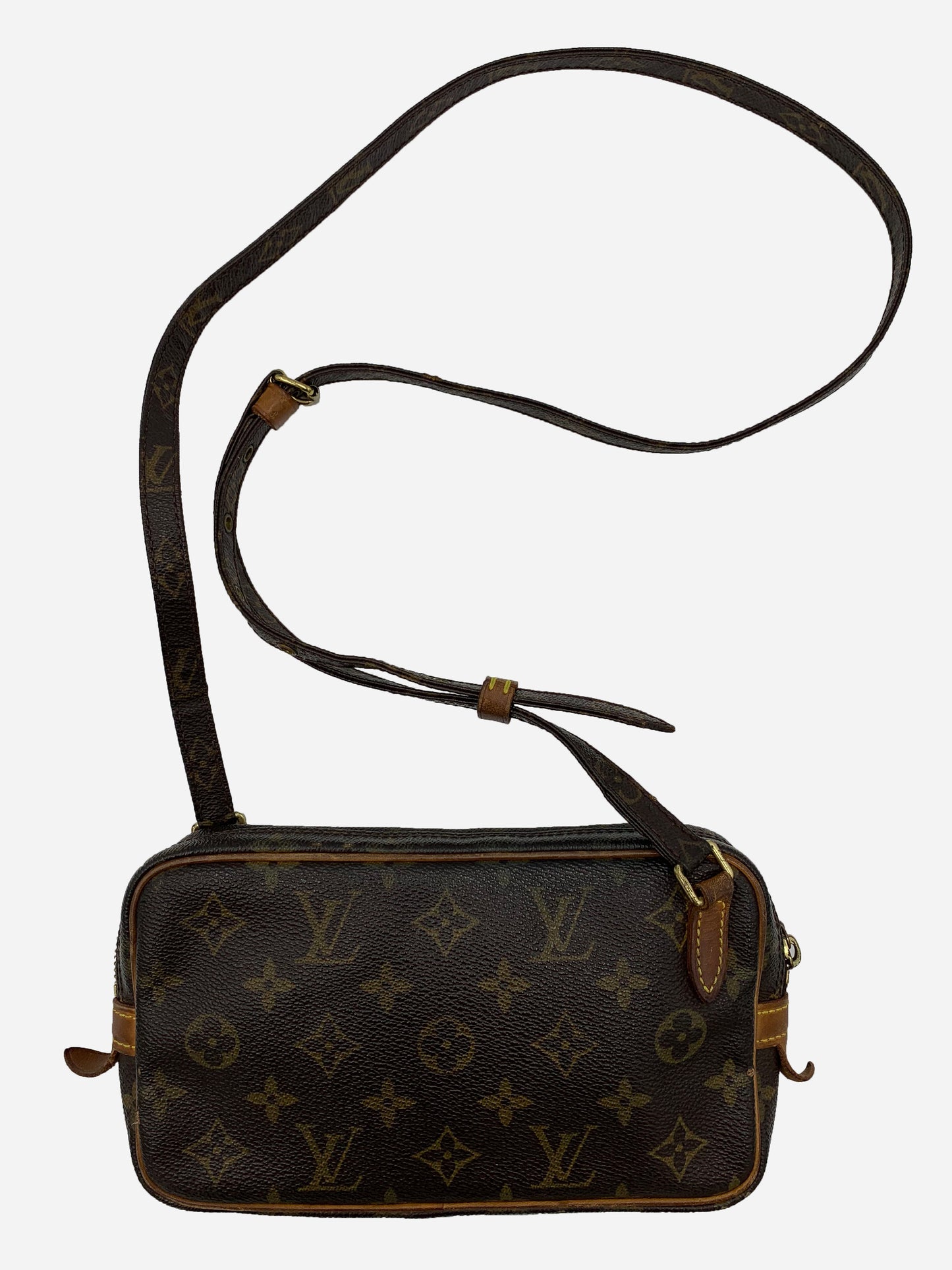 LOUIS VUITTON MARLY BANDOULIÈRE SHOULDER BAG.