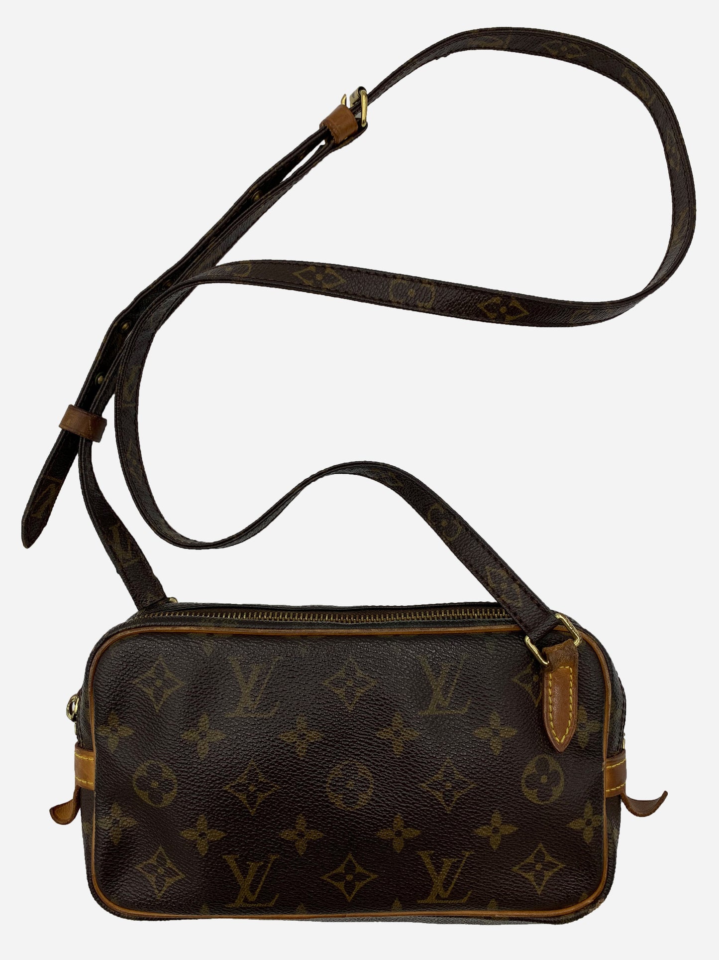 LOUIS VUITTON MARLY BANDOULIÈRE SHOULDER BAG.