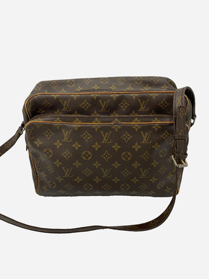 LOUIS VUITTON NILE MONOGRAM CANVAS MESSENGER BAG.