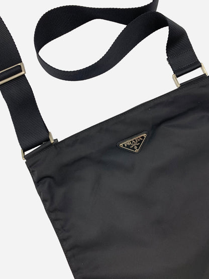 PRADA MILANO NYLON 'VELA' SIDEBAG.