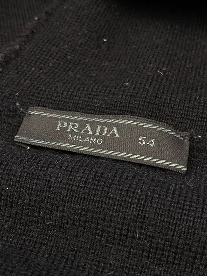 PRADA MILANO LINEA ROSSA F/W 2015 KNITWEAR ZIP-UP JACKET. (54 / L)