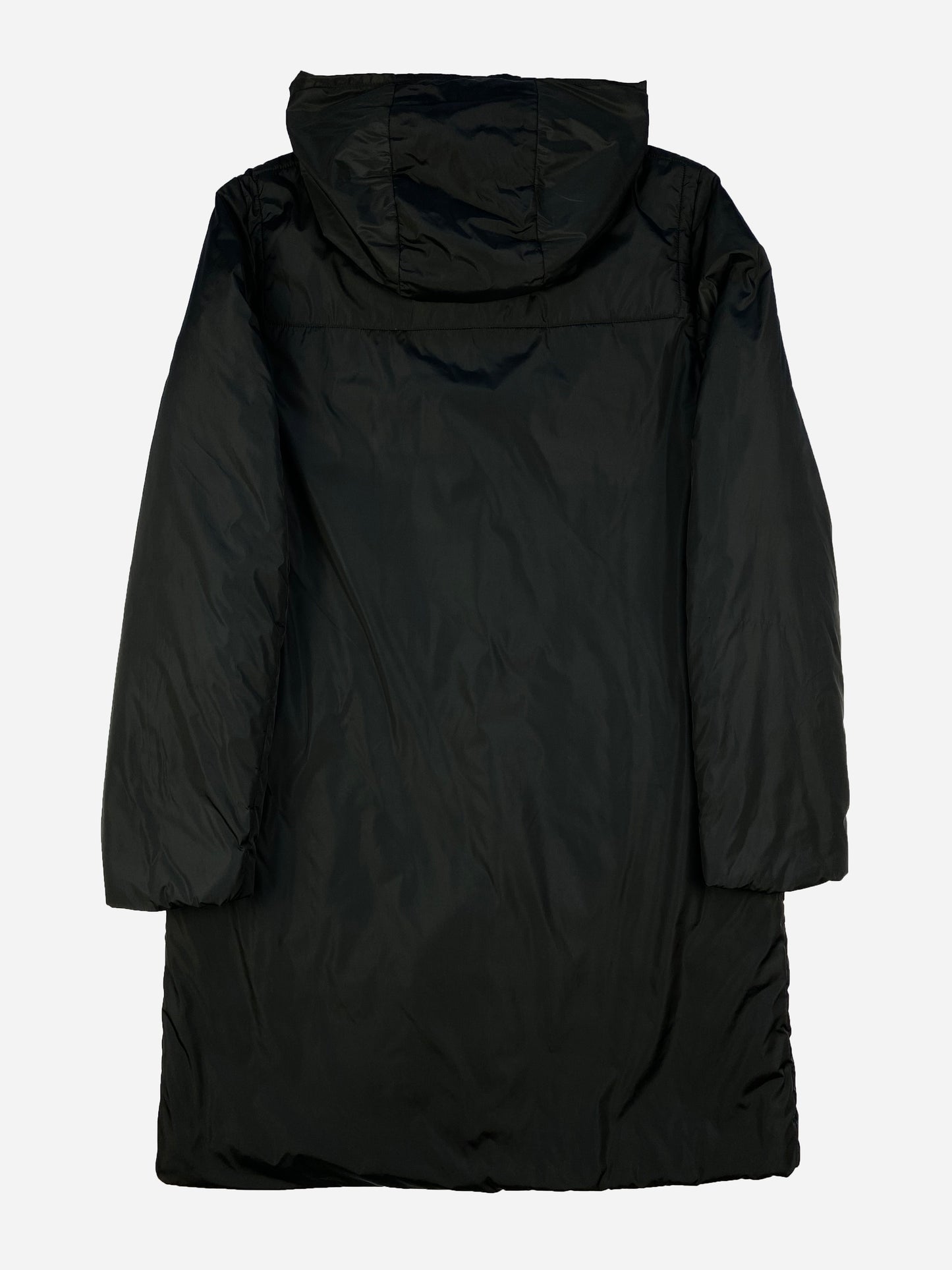 PRADA MILANO F/W 1999 NYLON DUFFLE COAT. (44 / L)