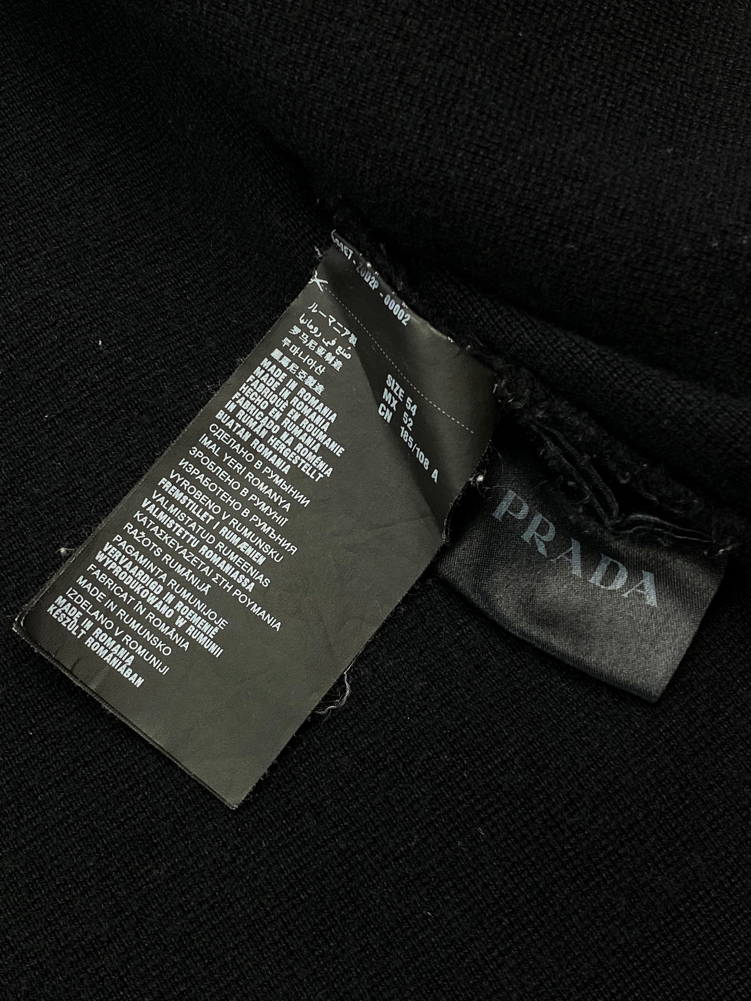 2015ss prada V neck knit