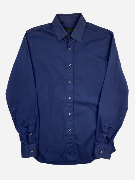 PRADA MILANO S/S 2007 RUNWAY BUTTON UP SHIRT. (40 / M)