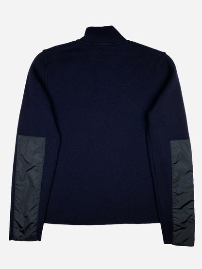 PRADA MILANO F/W 2003 WOOL KNITWEAR HALF-ZIP. (48 / M)