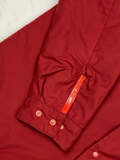 PRADA MILANO LINEA ROSSA S/S 1999 NYLON OVERSHIRT JACKET. (L)