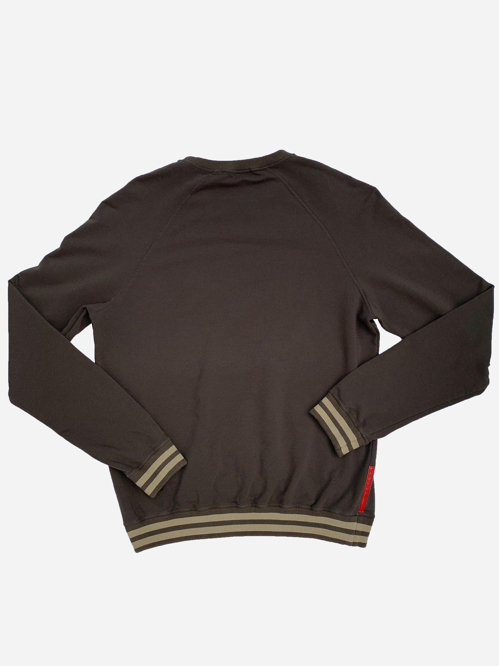 PRADA LINEA ROSSA RAGLAN CREWNECK SWEATSHIRT. (M) - SEVENUES CLO.