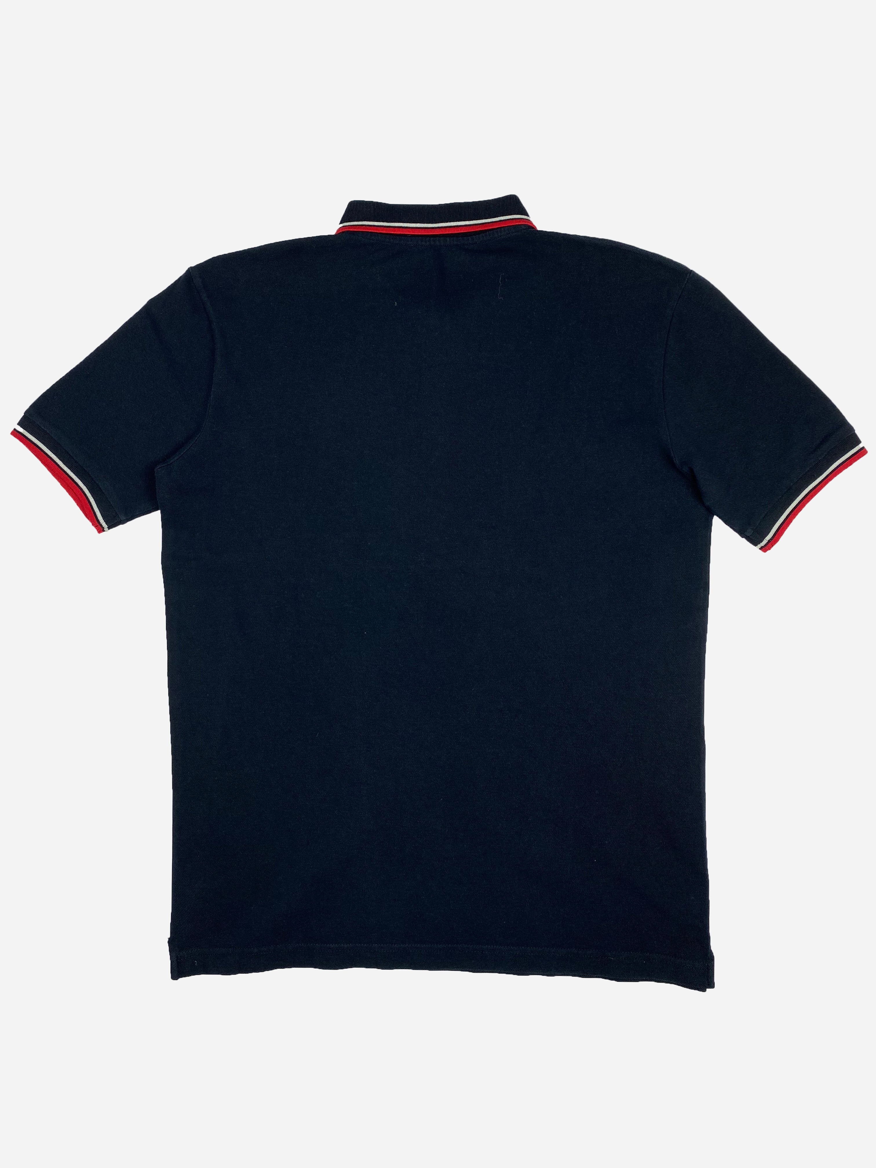 PRADA MILANO LINEA ROSSA PIQUÉ POLOSHIRT. (M